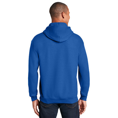 Royal Blue Sled Insanity Hoodie with Green Logo