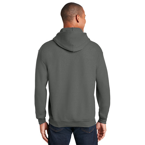 Adult Charcoal Sled Insanity Hoodie with Green Logo