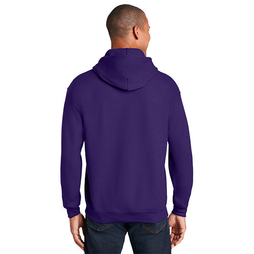 Adult Purple Sled Insanity Hoodie with Green Logo