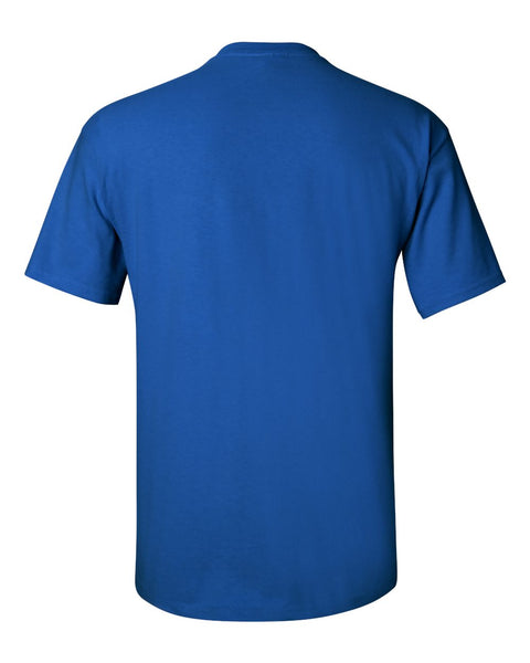 Adult Royal Blue Sled Insanity T-Shirt with Green Logo
